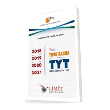 Limit Yayınları TYT Tıpkı Basım Çıkmış Sorular