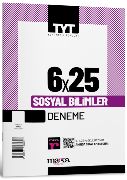 Marka Yayınları 2026 TYT Sosyal Bilimler 6 Deneme Tamamı Video Çözümlü