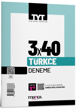 Marka Yayınları 2025 TYT Türkçe 3 Deneme Tamamı Video Çözümlü