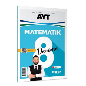Marka Yayınları AYT Yektug Hoca Matematik Tamamı Video Çözümlü 8 Deneme