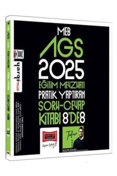2025 MEB-AGS Eğitim Mevzuatı Pratik Yaptıran Soru-Cevap Kitabı Yargı Yayınları