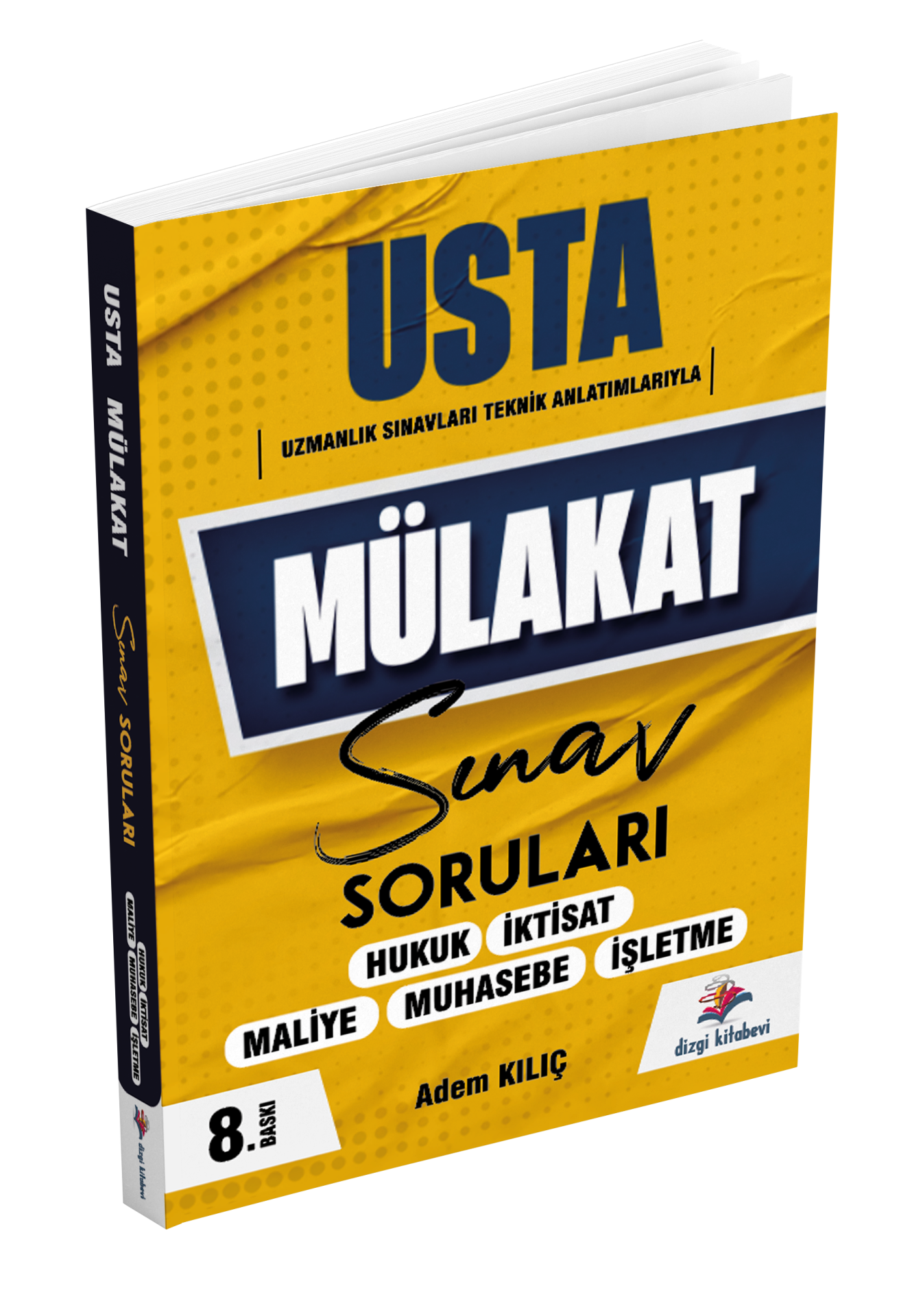 Dizgi Kitap Usta Mülakat Kurum Sınavları Soruları 8. Baskı