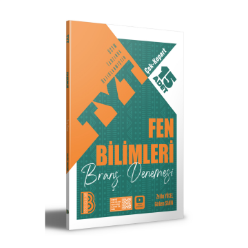 TYT Fen Bilimleri 15 li Branş Deneme Görkem Şahin Zeliha Yücel Benim Hocam Yayınları