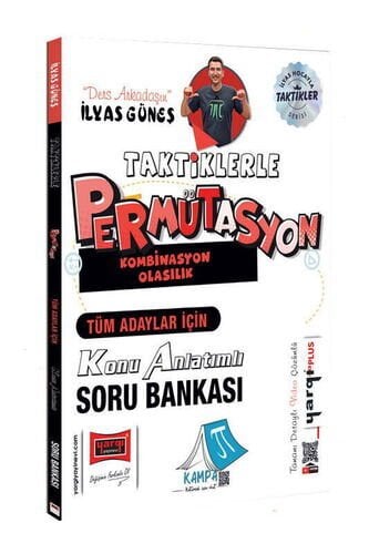 Yargı Yayınları Tüm Adaylar İçin Taktiklerle Permütasyon Konu Anlatımlı Soru Bankası (İlyas Güneş)