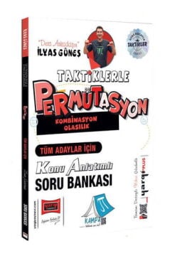 Yargı Yayınları Tüm Adaylar İçin Taktiklerle Permütasyon Konu Anlatımlı Soru Bankası (İlyas Güneş)