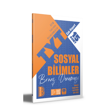 2026 TYT Sosyal Bilimler 15'li Branş Denemesi Bayram MERAL Çetin ZENCİR Erdal AYDEMİR Gökhan ÖZ Benim Hocam Yayınları