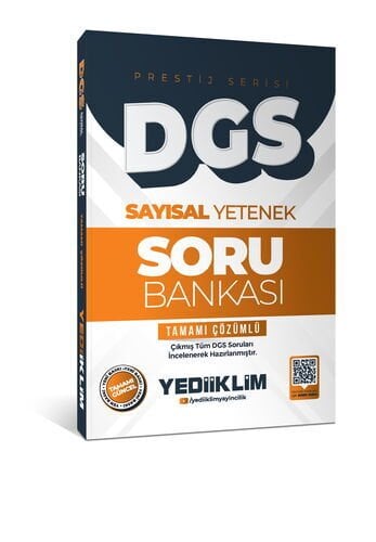 2026 DGS Prestij Serisi Sayısal Yetenek Tamamı Çözümlü Soru Bankası Yediiklim Yayınları