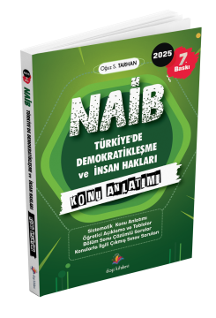 2025 Dizgi Kitap Kaymakamlık Naib İnsan Hakları Konu Anlatımı Ve Çözümlü Sorular