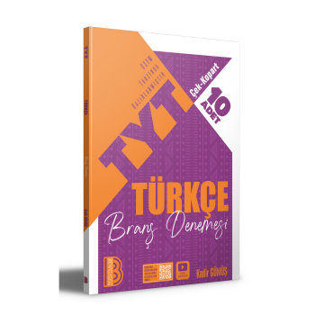 2026 TYT Türkçe Çek Kopar 10'lu Branş Denemesi Kadir GÜMÜŞ Benim Hocam Yayınları