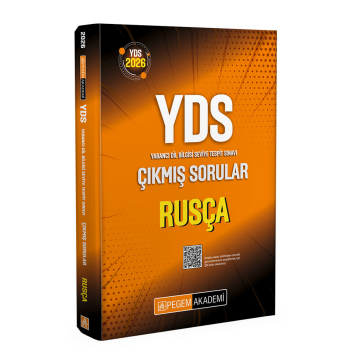 2026 YDS Rusça Çıkmış Sorular Pegem Akademi