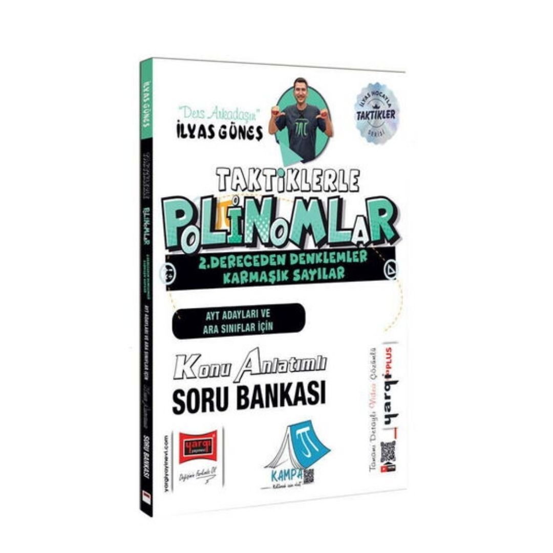 AYT Adayları ve Ara Sınıflar İçin Taktiklerle Polinomlar 2.Dereceden Denklemler Konu Anlatımlı Soru Bankası Yargı Yayınları