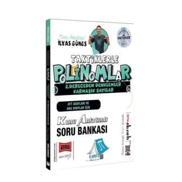AYT Adayları ve Ara Sınıflar İçin Taktiklerle Polinomlar 2.Dereceden Denklemler Konu Anlatımlı Soru Bankası Yargı Yayınları