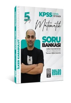 Retro Yayıncılık 2026 KPSS Genel Yetenek Matematik Soru Bankası İlker Karabulut