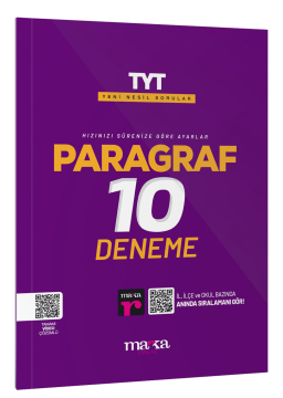 Marka Yayınları 2026 TYT Paragraf 10 Deneme Tamamı Video Çözümlü