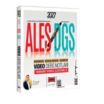 Yargı Yayınları 2027 ALES DGS Matematik Sayısal Mantık Geometri Video Ders Notları Deniz Atalay