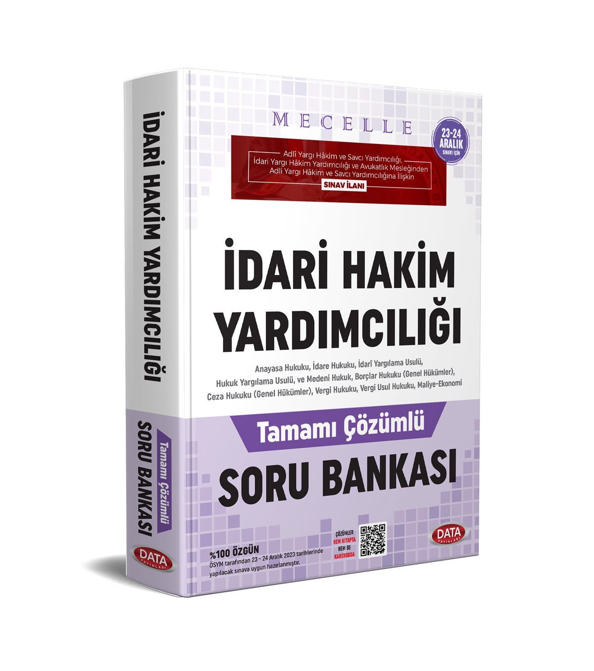 MECELLE İDARİ HAKİM YARDIMCILIĞI  ÇÖZÜMLÜ SORU BANKASI