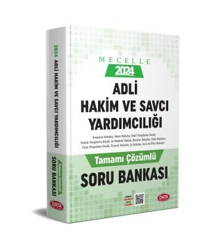 Mecelle Adli Hakim Ve Savcı Yardımcılığı Tamamı Çözümlü Soru Bankası