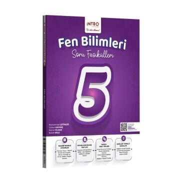 İntro Yayınları 5. Sınıf Fen Bilimleri Soru Fasikülleri Muhammed Çetinler, Gülten Kayanç