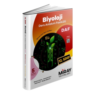Miray Yayınları 12. Sınıf Biyoloji Ders Anlatım Fasikülleri