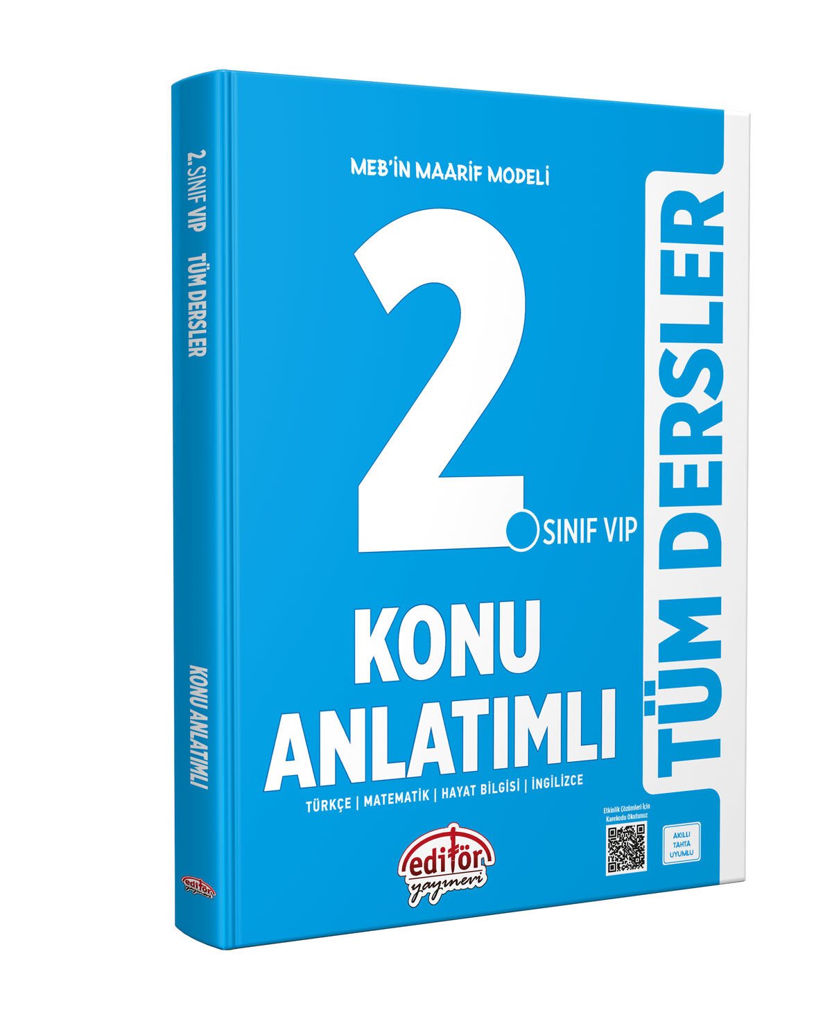 2. Sınıf Vip Tüm Dersler Konu Anlatımlı Editör Yayınları