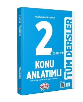 2. Sınıf Vip Tüm Dersler Konu Anlatımlı Editör Yayınları