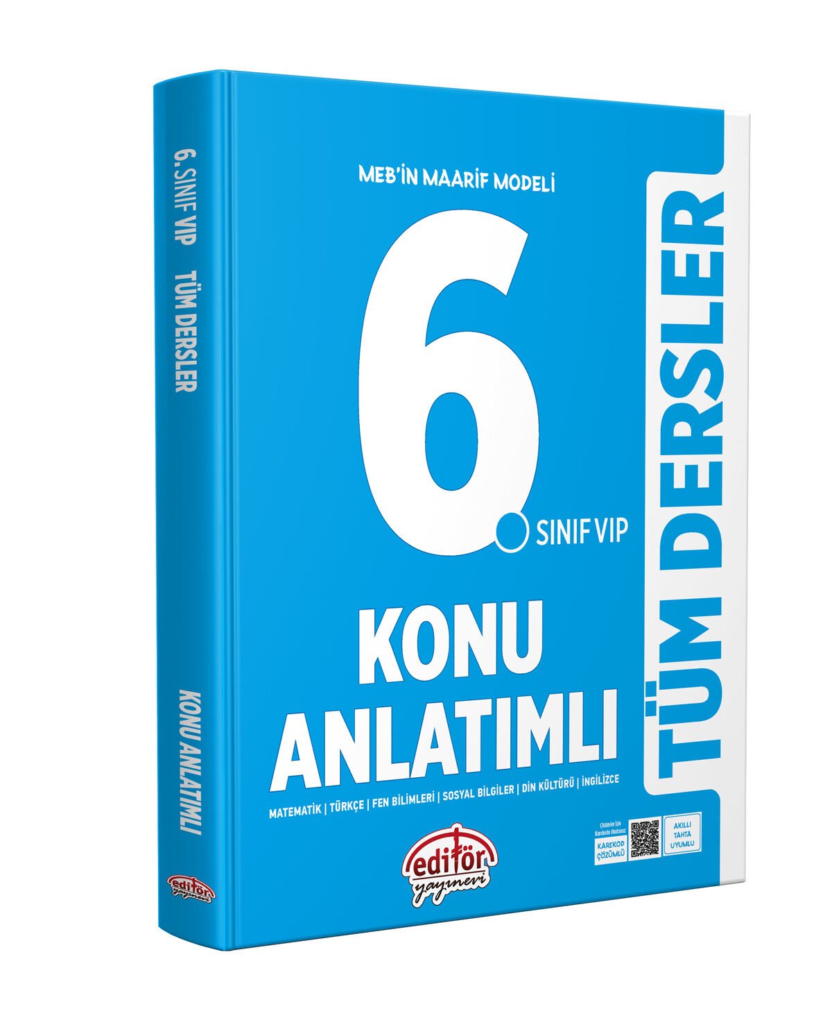 6. Sınıf Vıp Tüm Dersler Konu Anlatımlı Editör Yayınları