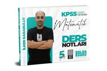 Retro Yayıncılık 2026 Model Matematik Ders Notları İlker Karabulut