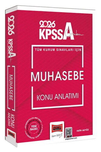 2026 KPSS A Grubu Tüm Kurum Sınavları İçin Muhasebe Konu Anlatımı Yargı Yayınları