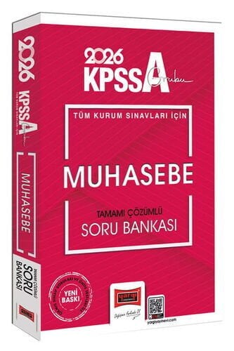 2026 KPSS-A Grubu Tüm Kurum Sınavları İçin Muhasebe Tamamı Çözümlü Soru Bankası Yargı Yayınları
