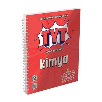 Murat Yayınları TYT Kimya Öğrencim Defteri