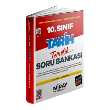 Miray Yayınları 10. Sınıf Tarih Konu Özetli Tematik Soru Bankası Çözümlü