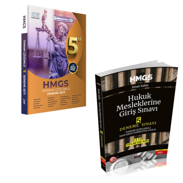 2025 Hmgs Hukuk Mesleklerine Giriş Sınavı 2'li Deneme Seti