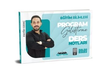 2025 Kpss Eğitim Bilimleri Program Geliştirme Ders Notu Retro Yayınları