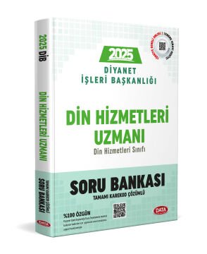 Diyanet İşleri Başkanlığı Din Hizmetleri Uzmanı Soru Bankası - Karekod Çözümlü Data Yayınları