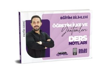 2025 Kpss Eğitim Bilimleri Öğretim İlke ve Yöntemleri Ders Notları Retro Yayınları