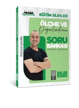 Retro Yayınları 2025 KPSS Eğitim Bilimleri Ölçme ve Değerlendirme Soru Bankası