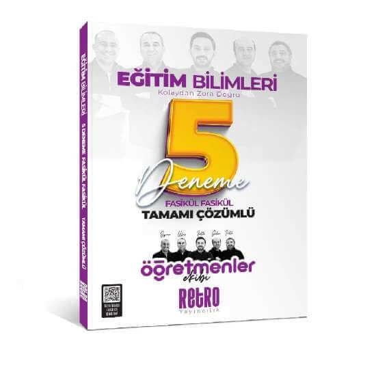 2025 Eğitim Bilimleri 5 Deneme Retro Yayınları