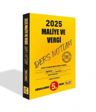 Makro Kitap 2025 KPSS ve Kurum Sınavlarına Hazırlık Maliye ve Vergi Ders Notları 5. Baskı