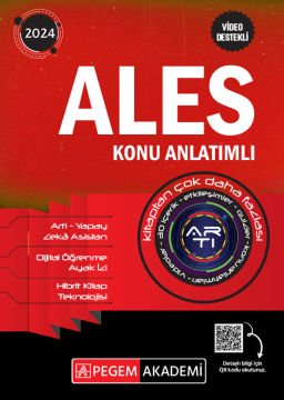2024 ALES Konu Anlatımlı