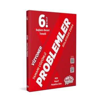 Editör Yayınları 6. Sınıf Bağlam Beceri Temelli Problemler Tamamı Çözümlü Soru Bankası