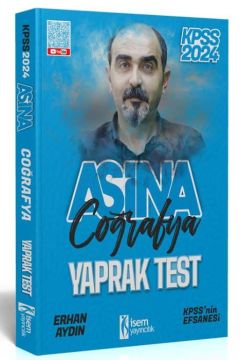 2024 KPSS Aşina Coğrafya Çek Kopart Yaprak Test