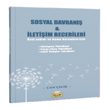 Makro Kitap 2022 Sosyal Davranış & İletişim Becerileri Mülakat Kitabı -  Can Çelik