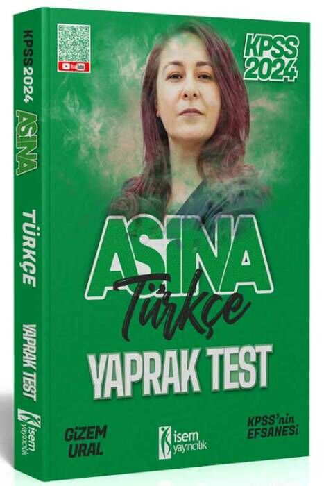 2024 KPSS Aşina Türkçe Çek Kopart Yaprak Test