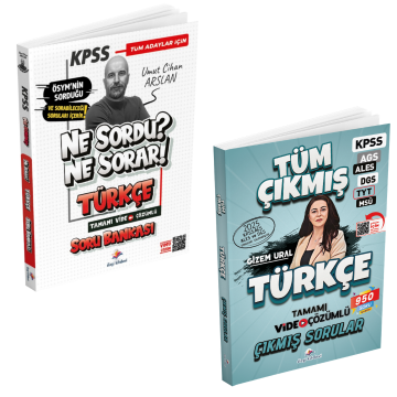 Dizgi Kitap 2026 KPSS Tüm Adaylar İçin Türkçe Ne Sordu Ne Sorar Soru Bankası & Türkçe Tüm Sınavlar Çıkmış Sorular Seti