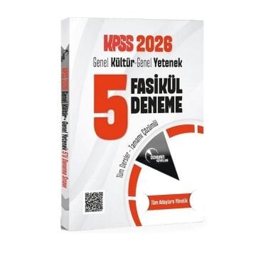 2026 KPSS Genel Yetenek Genel Kültür 5 Deneme Fasikül Çözümlü Doktrin Yayınları