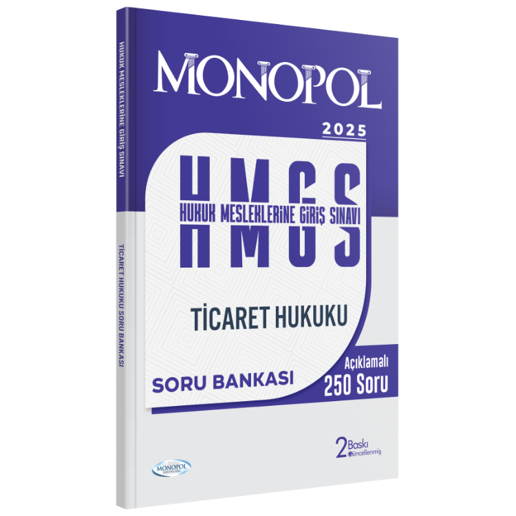 Hmgs Ticaret Hukuku Soru Bankası 2. Baskı Monopol Yayınları