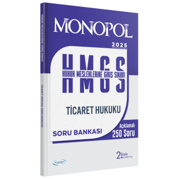Hmgs Ticaret Hukuku Soru Bankası 2. Baskı Monopol Yayınları