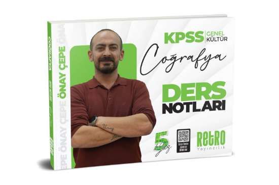 2026 KPSS Genel Kültür Coğrafya Ders Notu Retro Yayıncılık
