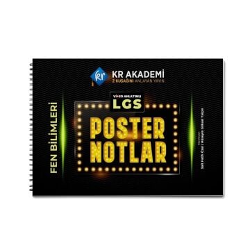 KR Akademi LGS Fen Bilimleri Poster Notları İlbey Alıcı