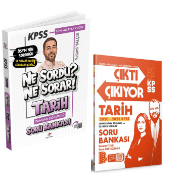 Dizgi Kitap 2026 KPSS Tüm Adaylar İçin Ne Sordu Ne Sorar Tarih Soru Bankası ve Benim Hocam Yayınları Tarih Çıktı Çıkıyor Soru Bankası Seti
